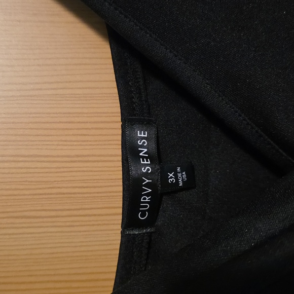 Elegant Strapless Black Dress - Picture 2 of 4